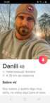 Esta es la foto y el perfil que pone en Tinder